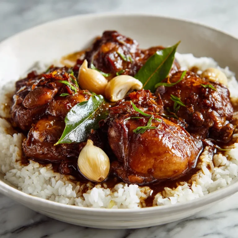 Chicken Adobo Filipino Crockpot Recipe
