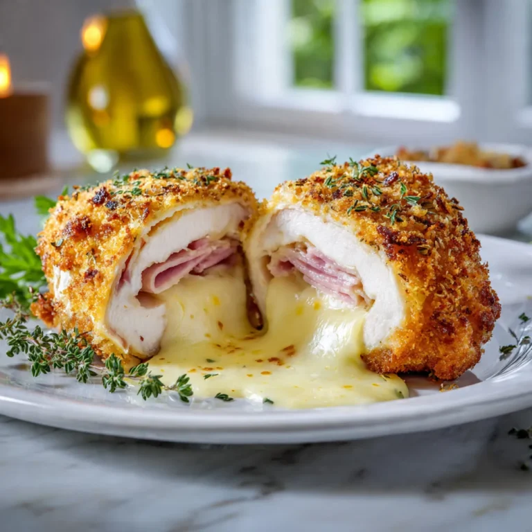 Stuffed Chicken Cordon Bleu Recipe for Crispy Filled Chicken Dinner 5 Chicken Cordon Bleu Recipe
