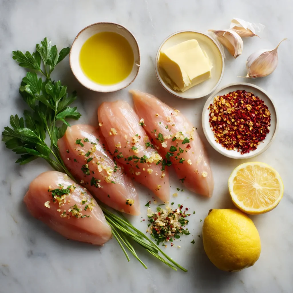 ingredients of Juicy Chicken Tenderloin Recipe