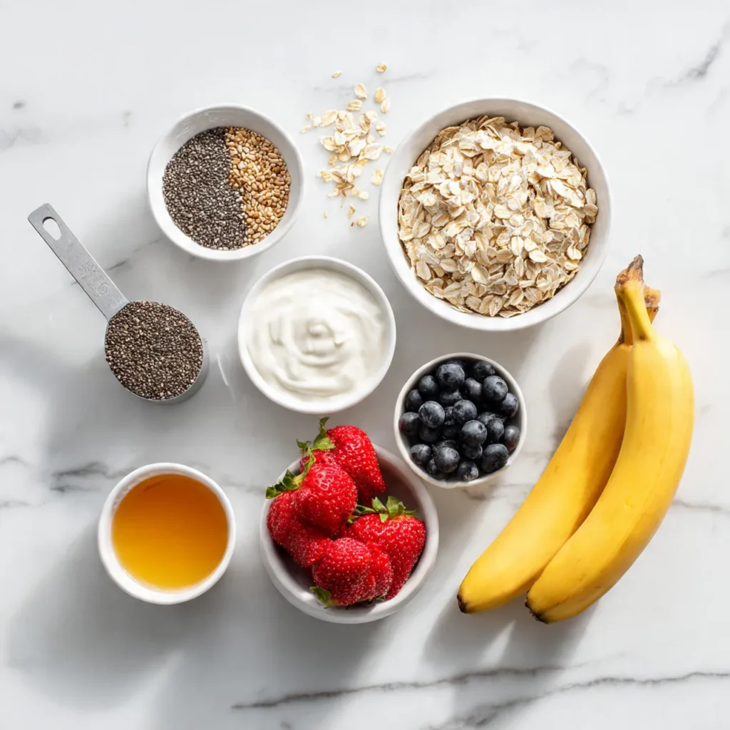 High Protein Overnight Oats Recipe for Filling Breakfast 1 ingredients 12