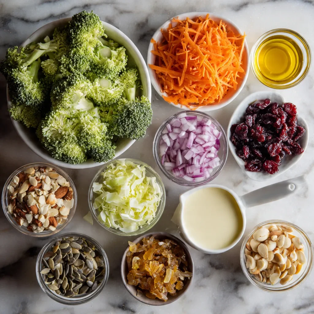 Fresh Broccoli Salad for Crisp Crunchy Sides 1 ingredients 33