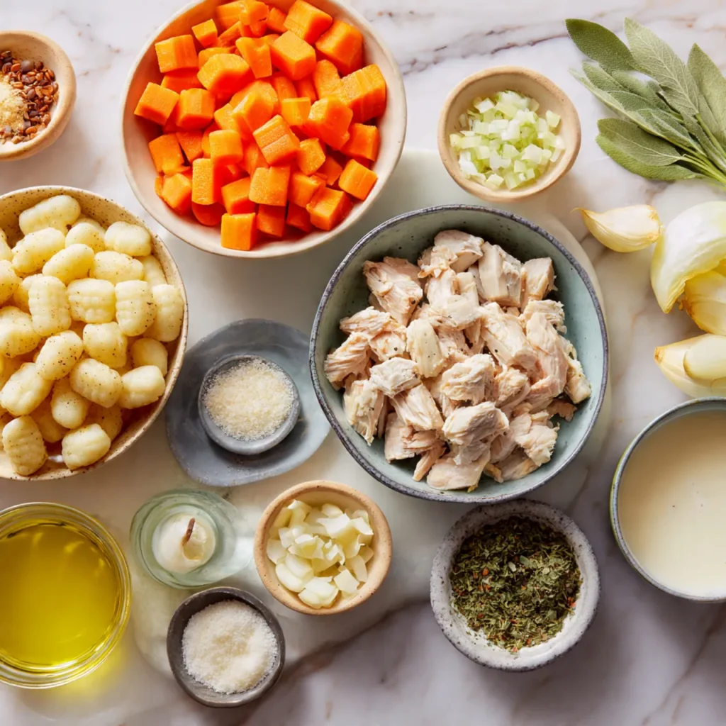 Creamy Chicken Gnocchi Soup Recipe for Rich Comfort Food 1 ingredients 8
