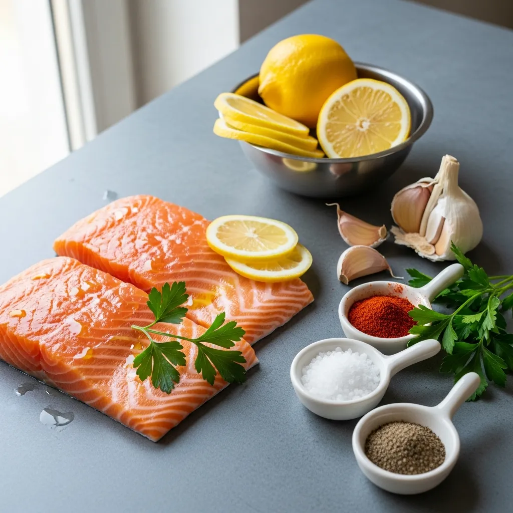 Fresh Salmon Recipe for Simple Healthy Meals 1 ingredients