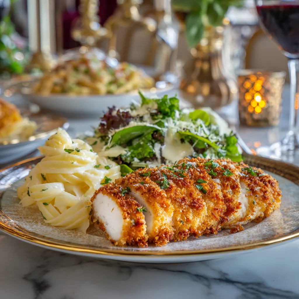 Crispy Parmesan Crusted Chicken Recipe for Golden Juicy Bites 3 serving 7