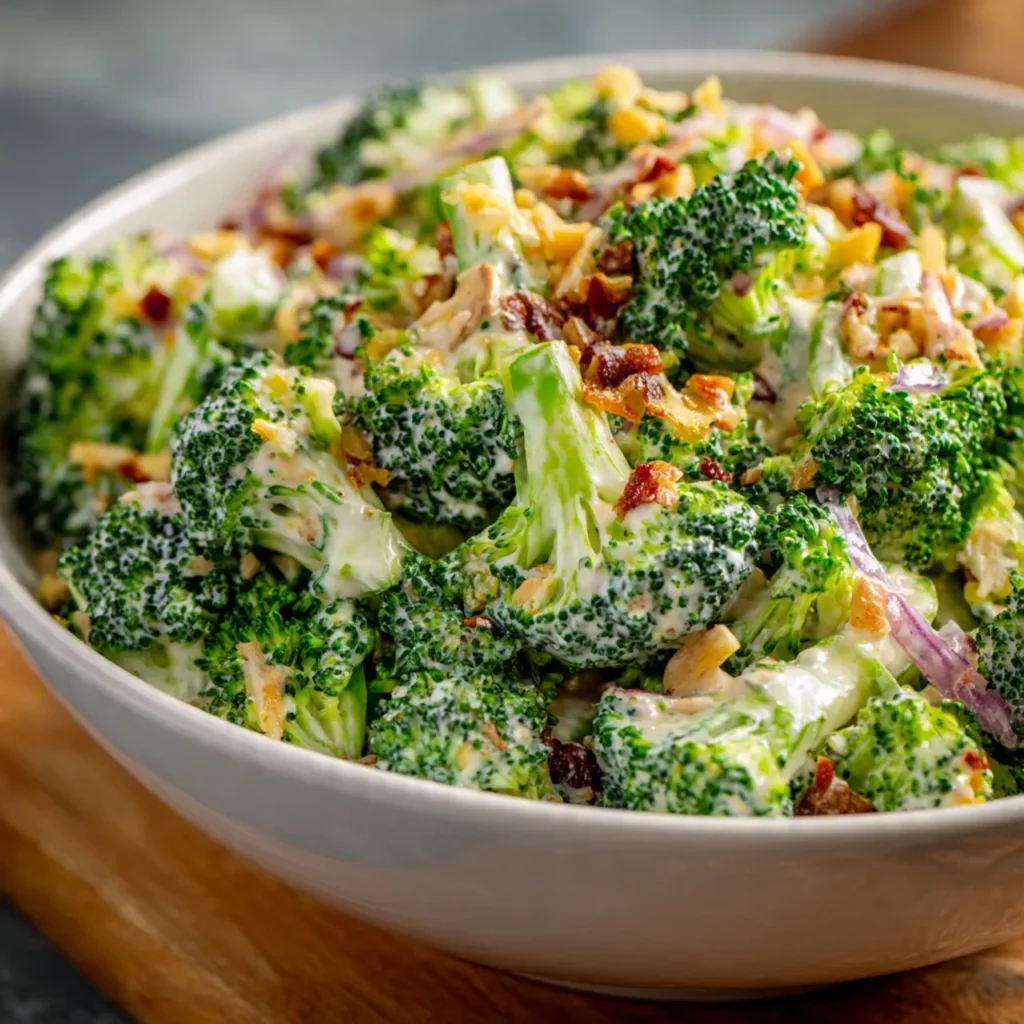 Fresh Broccoli Salad for Crisp Crunchy Sides 2 step 6 10