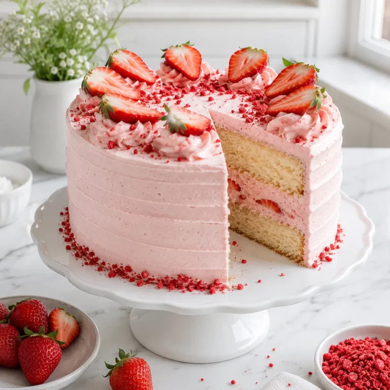 Strawberry Cake Recipe