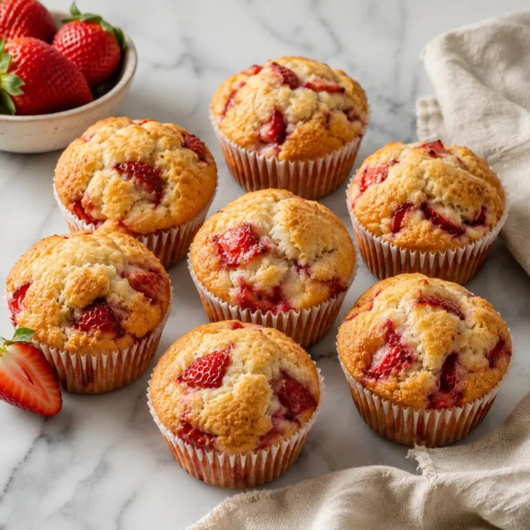 Soft Strawberry Muffin Recipe for Sweet Fruity Baking 1 Strawberry Muffin Recipe