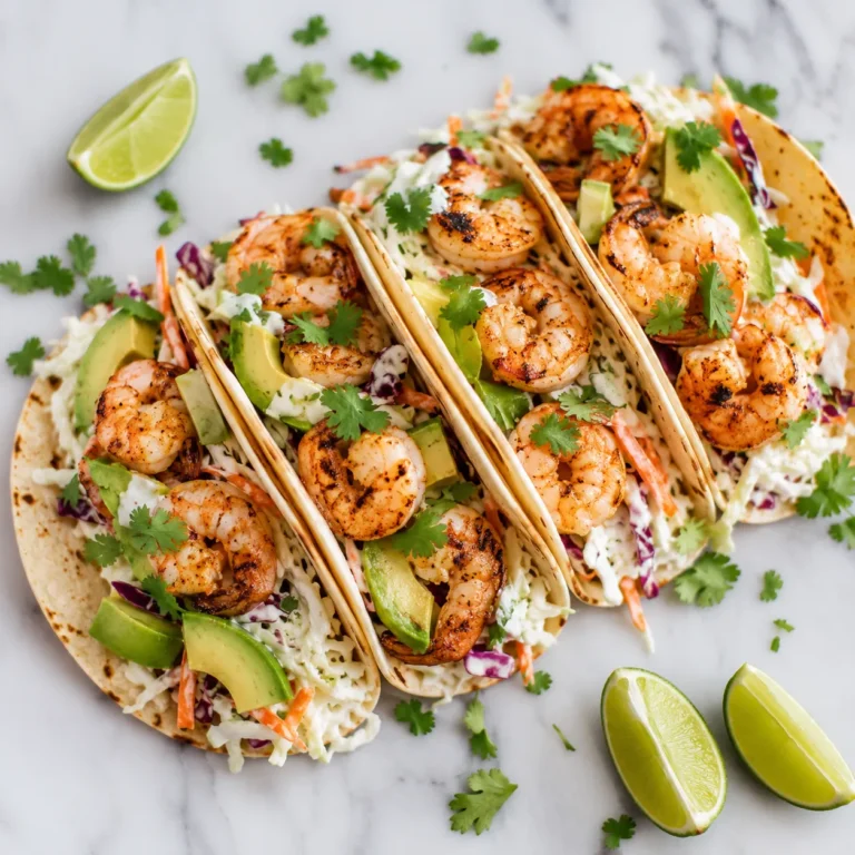 Zesty Shrimp Tacos Recipe for Fresh Coastal Flavor 3 Shrimp Tacos Recipe