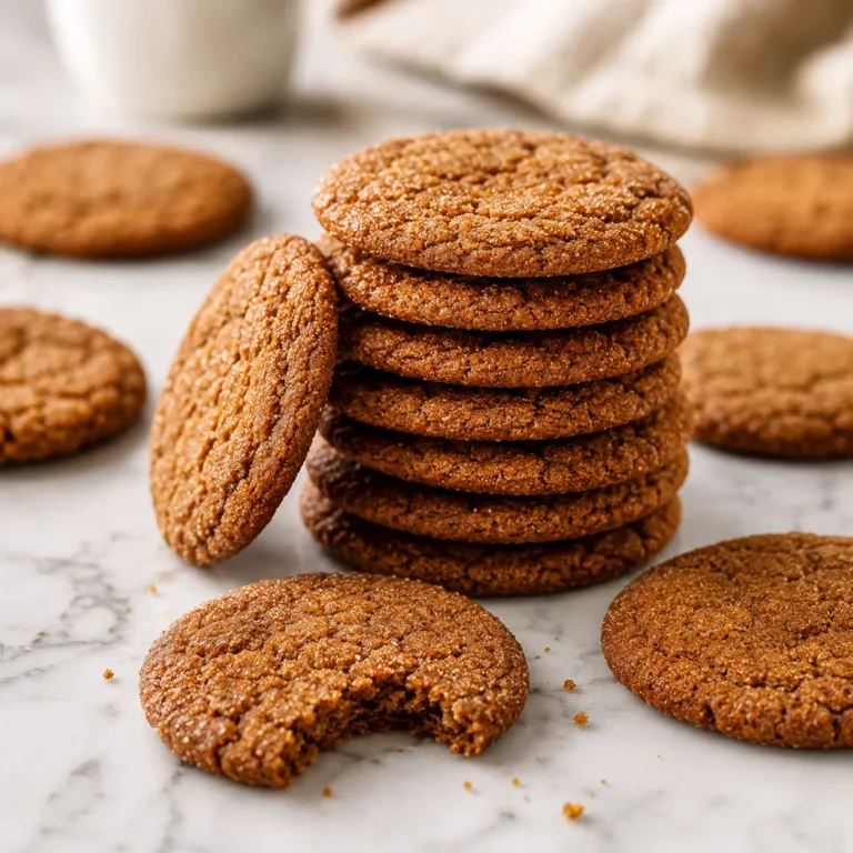 Crisp Gingersnap Cookie Recipe for Warm Spiced Treats 1 Gingersnap Cookie Recipe