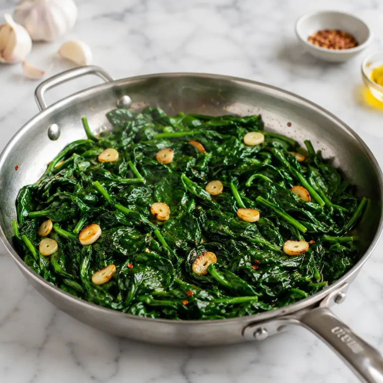 Sauteed Spinach Recipe
