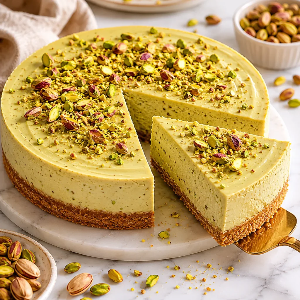 Pistachio Cheesecake Recipe