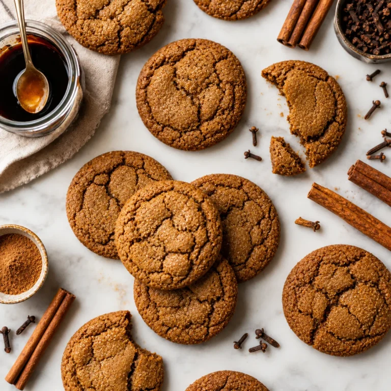 Chewy Molasses Cookie Recipe for Deep Spiced Baking 8 Molasses Cookie Recipe