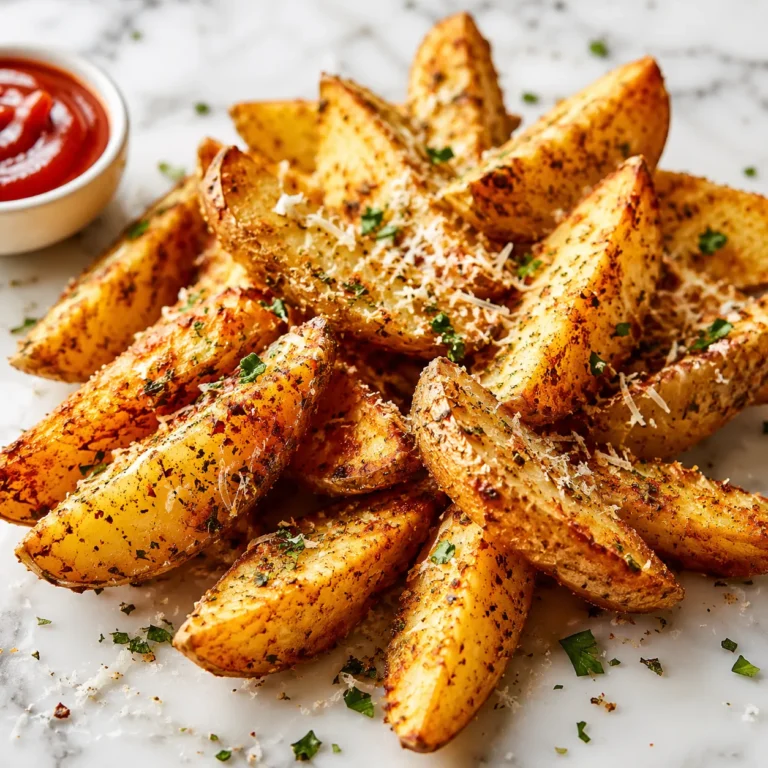 Crispy Air Fryer Potato Wedges Recipe for Golden Seasoned Bites 1 Air Fryer Potato Wedges Recipe