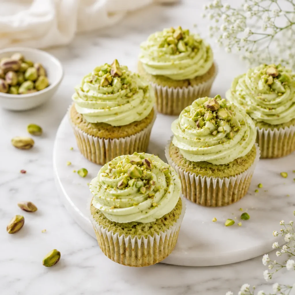 Pistachio Cupcake Recipe