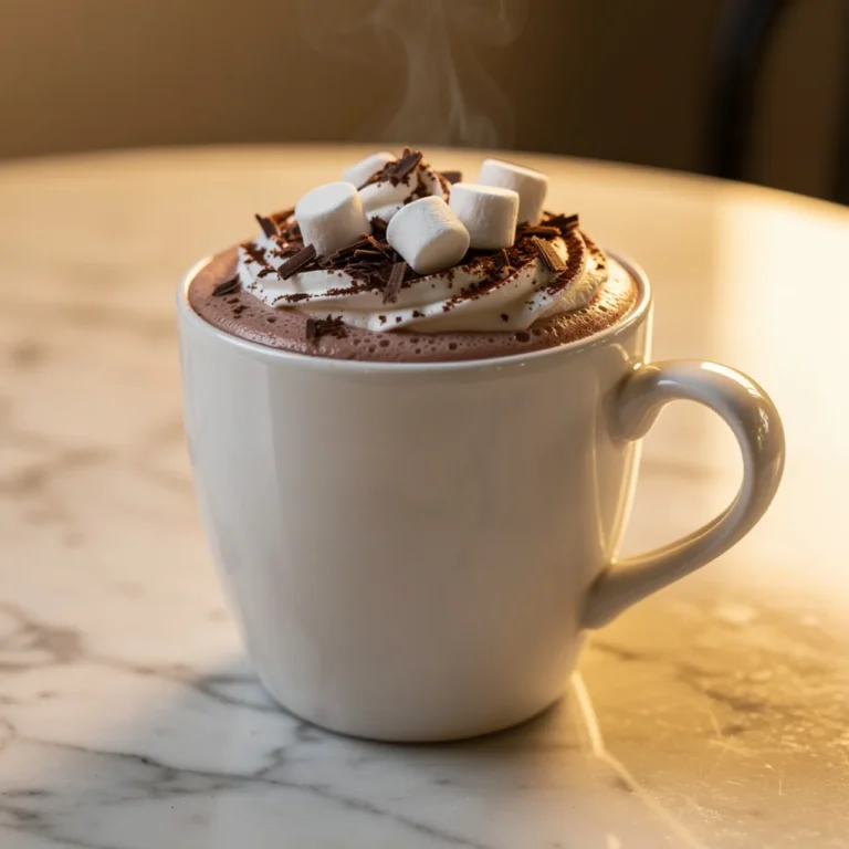 Homemade Hot Chocolate Recipe