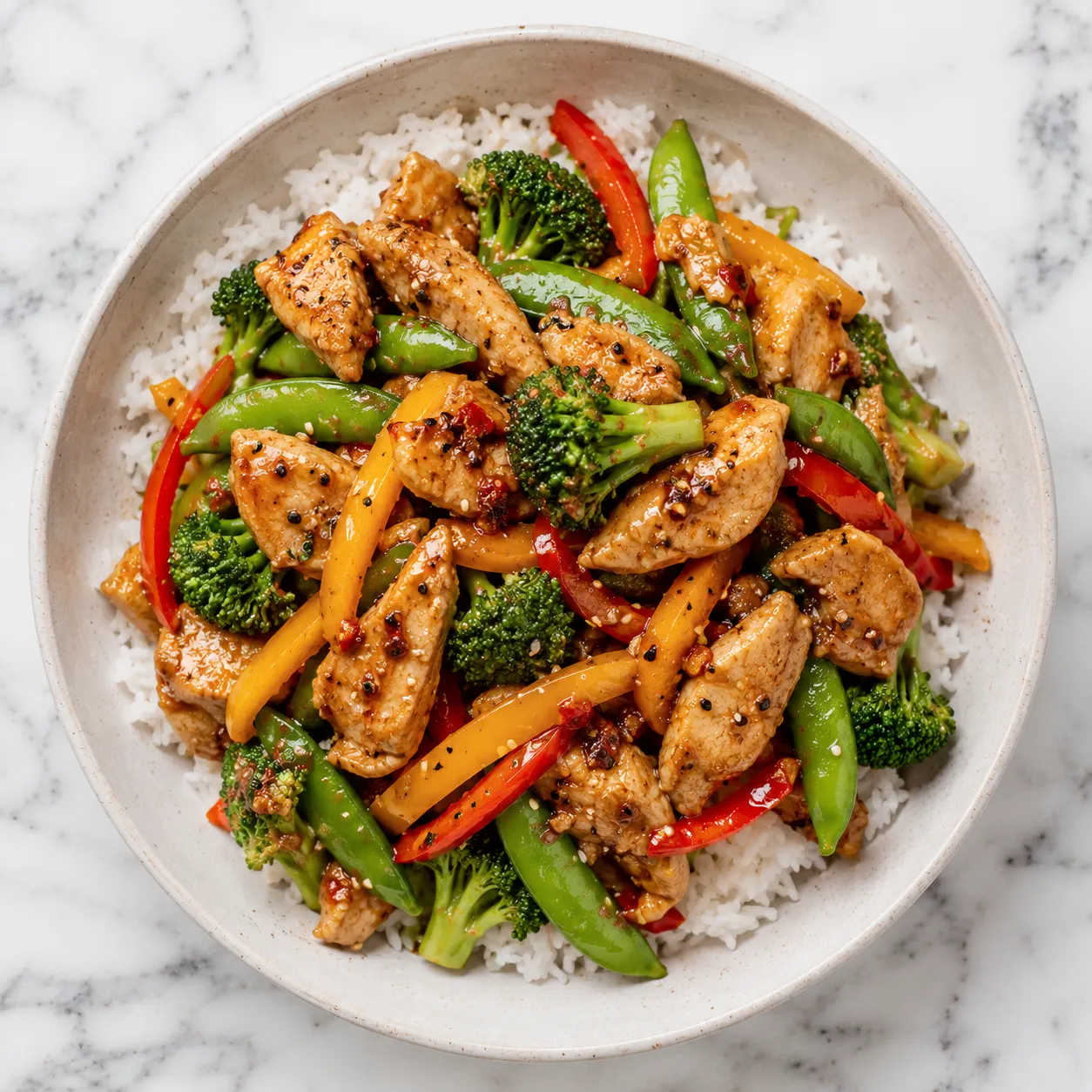 Chicken Stir Fry with Vegetables Recipe