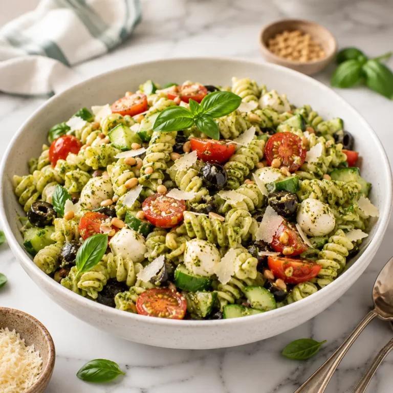Pesto Pasta Salad Recipe