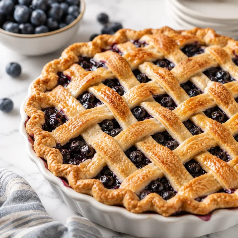 Juicy Blueberry Pie Recipe for Classic Fruity Dessert 2 Blueberry Pie Recipe