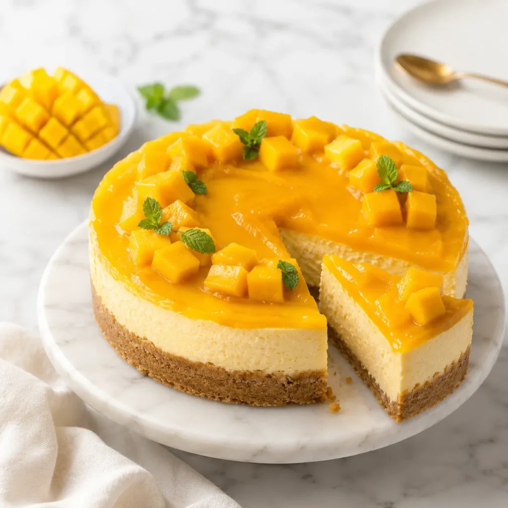 Mango Cheesecake Recipe
