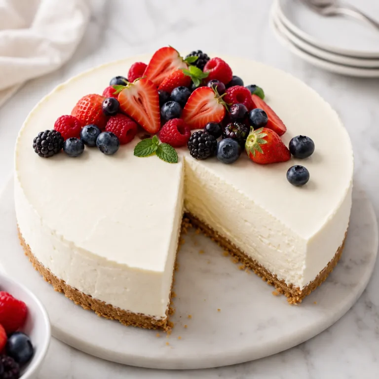 No Bake Cheesecake Recipe