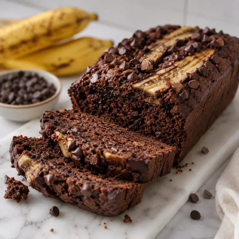Chocolate Banana Bread Recipe