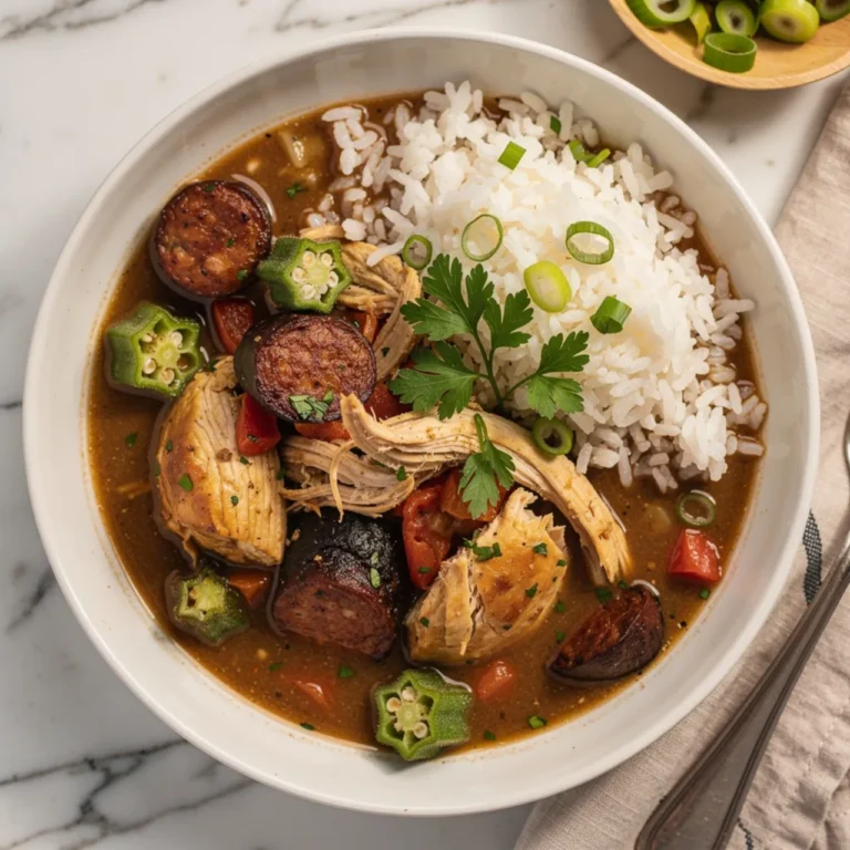 Crockpot Chicken Gumbo Recipe