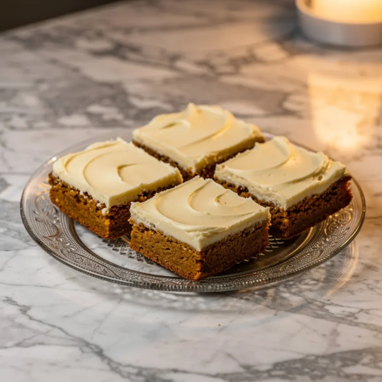 Pumpkin Bars with Cream Cheese Frosting