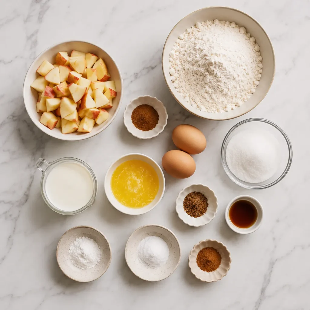 Soft Apple Muffin Recipe for Sweet Spiced Baking 1 ingre
