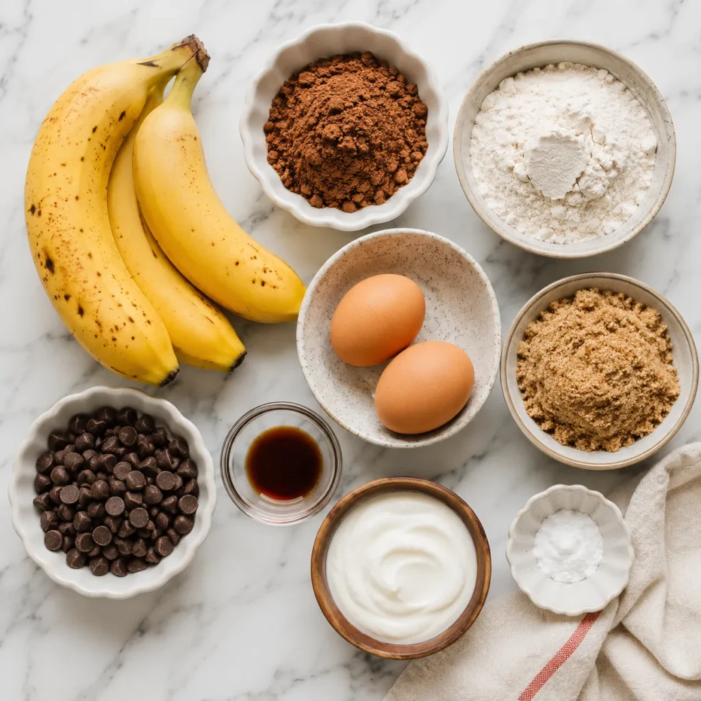 Moist Chocolate Banana Bread Recipe for Rich Sweet Baking 1 ingredients 117