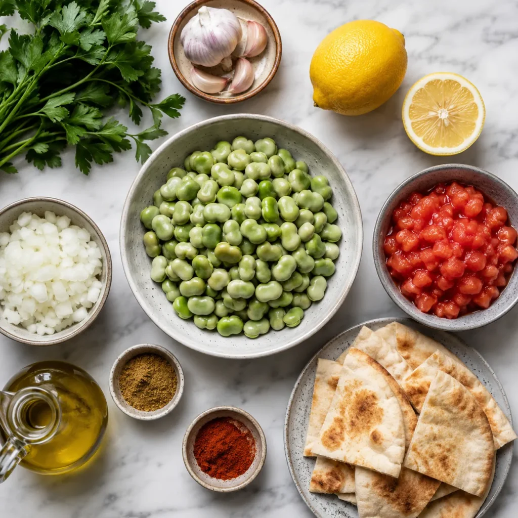 Classic Ful Medames Recipe for Traditional Middle Eastern Dish 1 ingredients 123