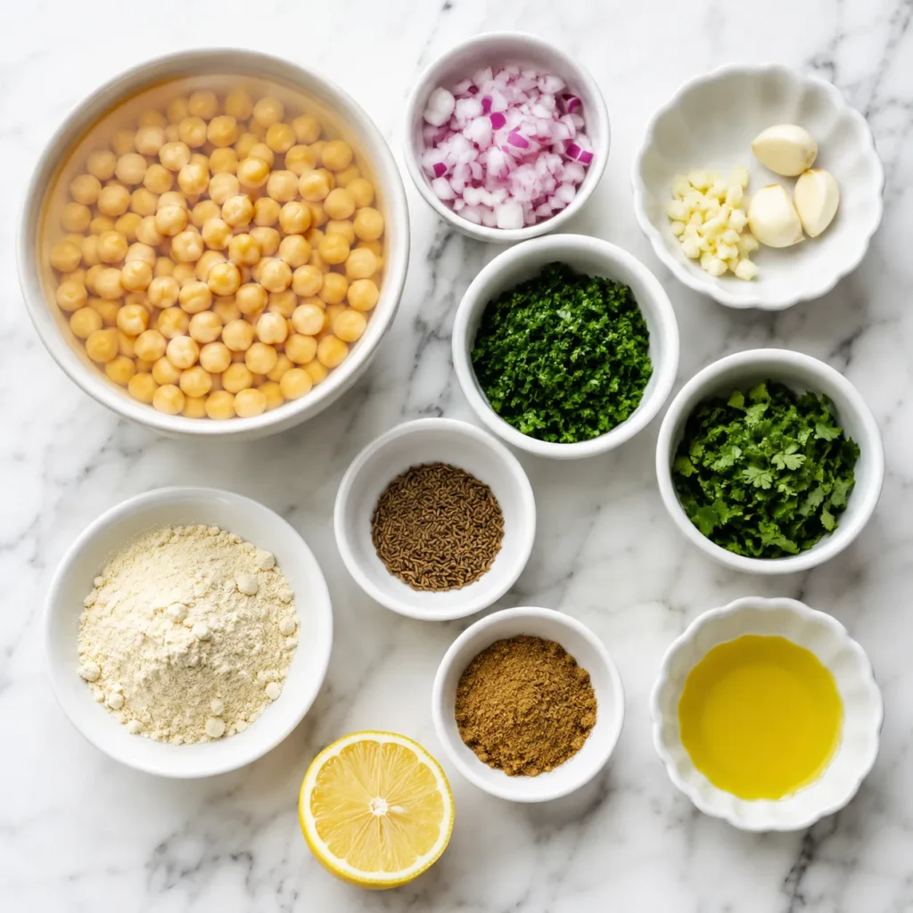 Crispy Air Fryer Falafel Recipe for Golden Plant Based Bites 1 ingredients 134