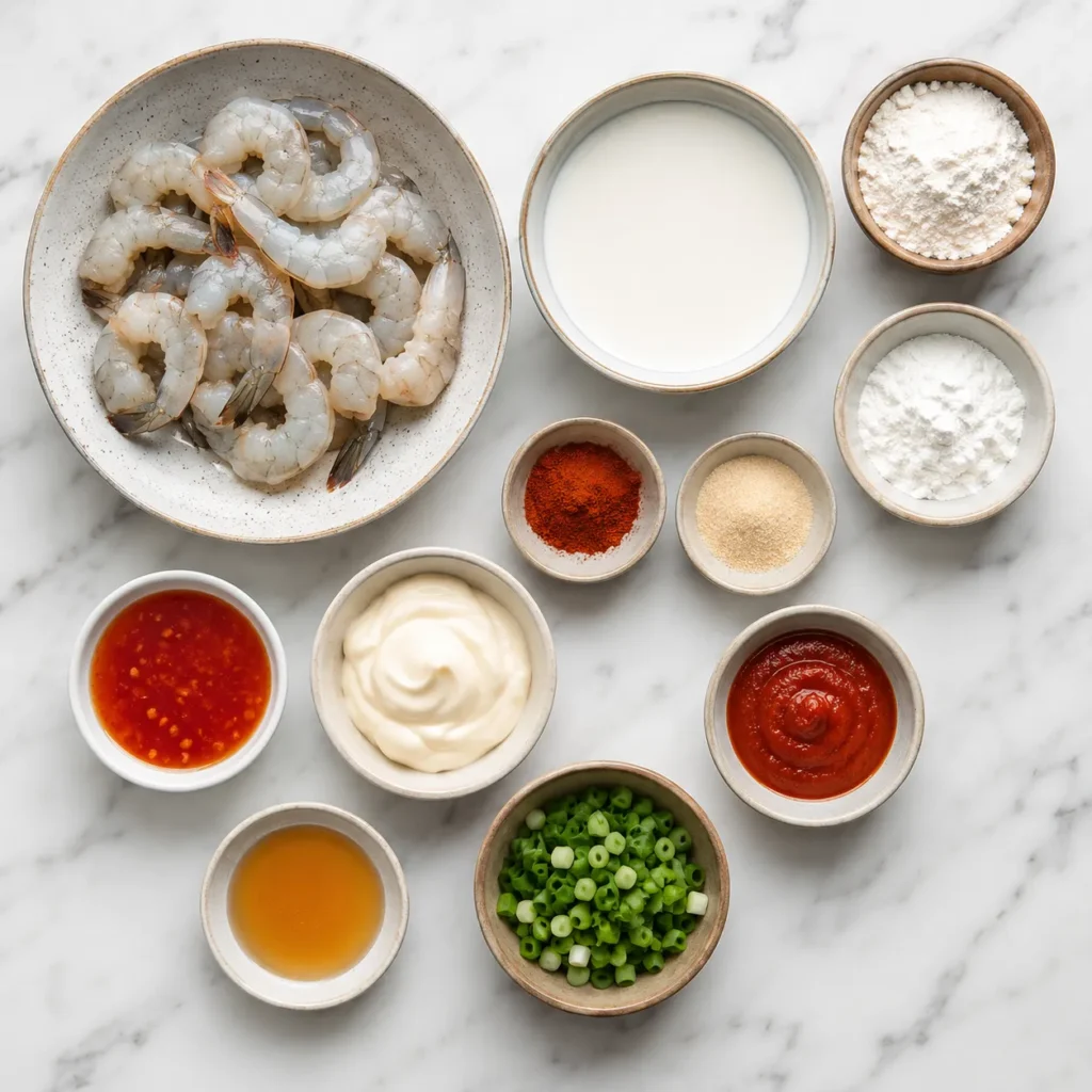 Crispy Bang Bang Shrimp Recipe for Sweet Spicy Seafood Bites 1 ingredients 135