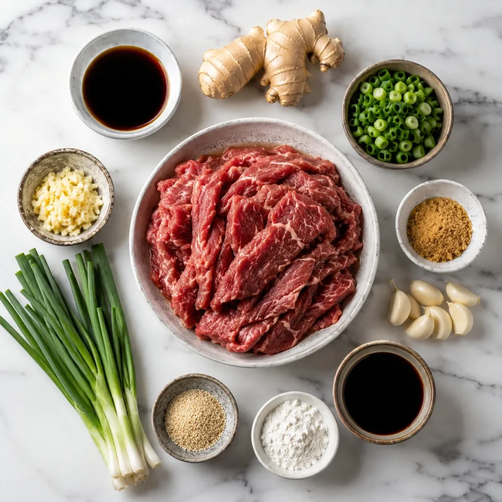 Savory Mongolian Beef Recipe for Sweet Savory Stir Fry 1 ingredients 150