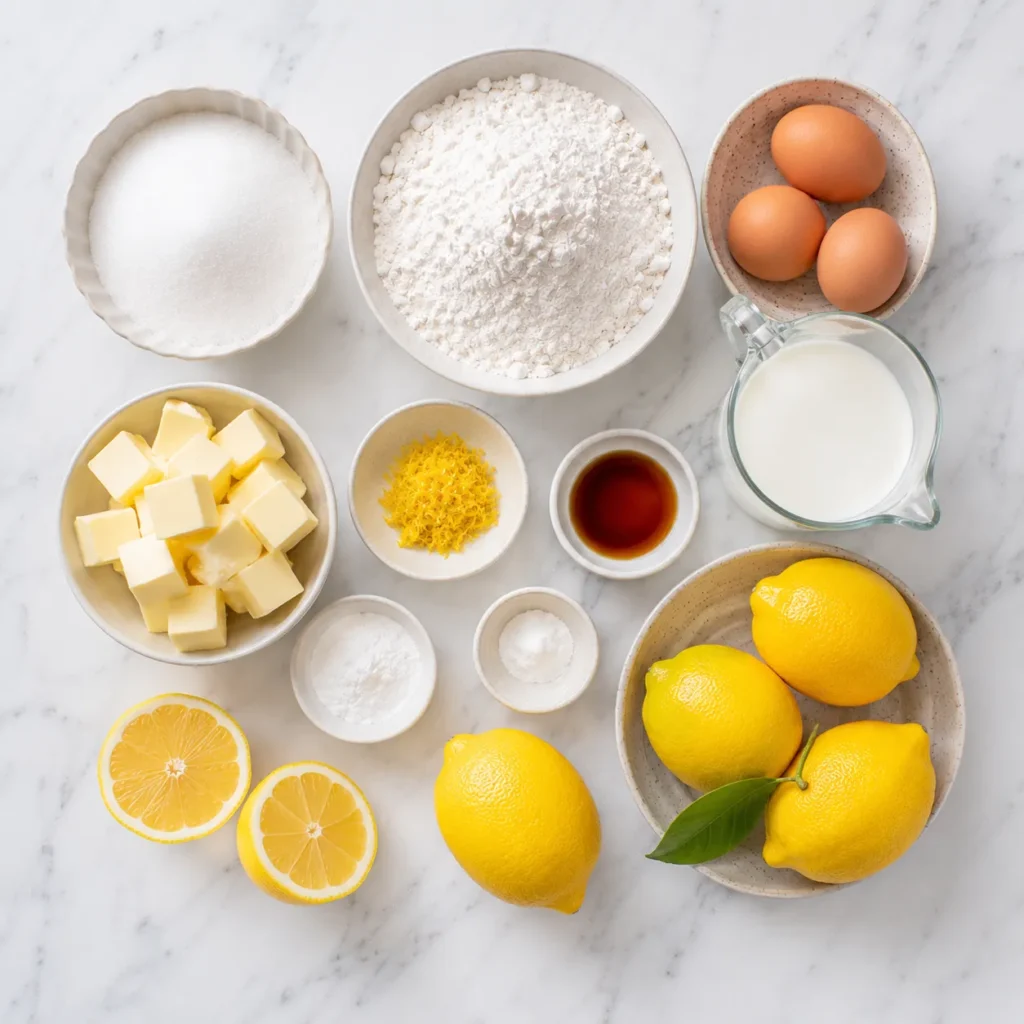 Bright Lemon Cupcake Recipe for Sweet Citrus Treats 1 ingredients 76