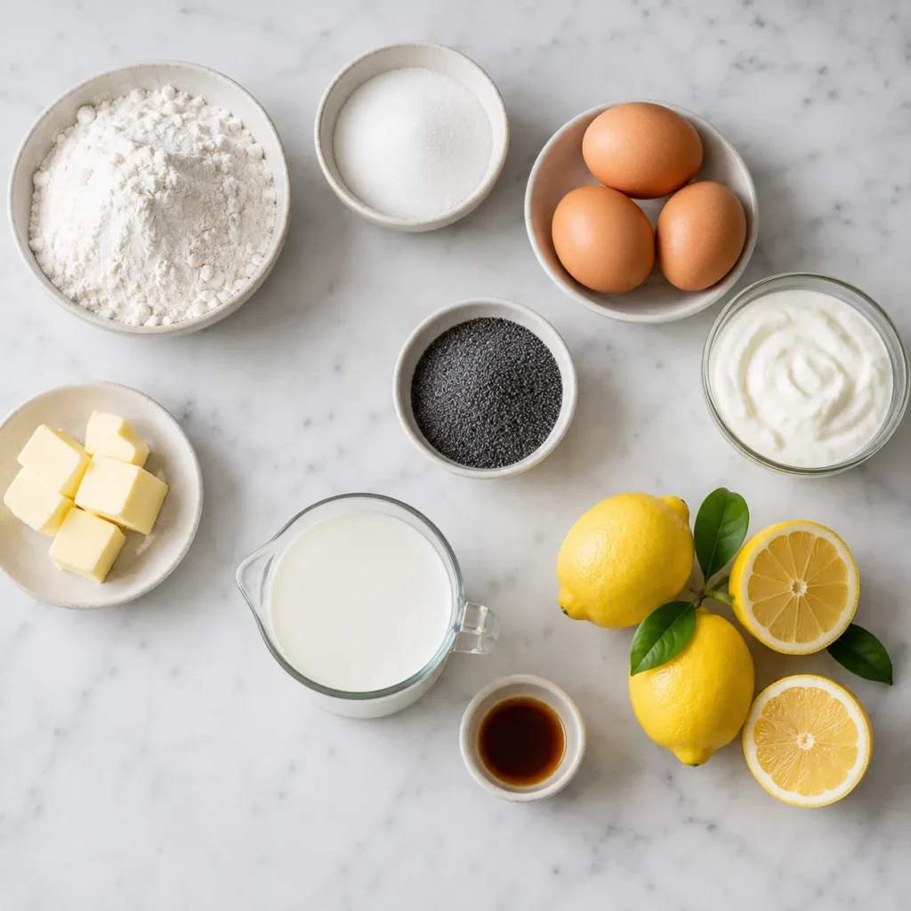 Moist Lemon Poppy Seed Bread Recipe for Bright Citrus Baking 1 ingredients 92