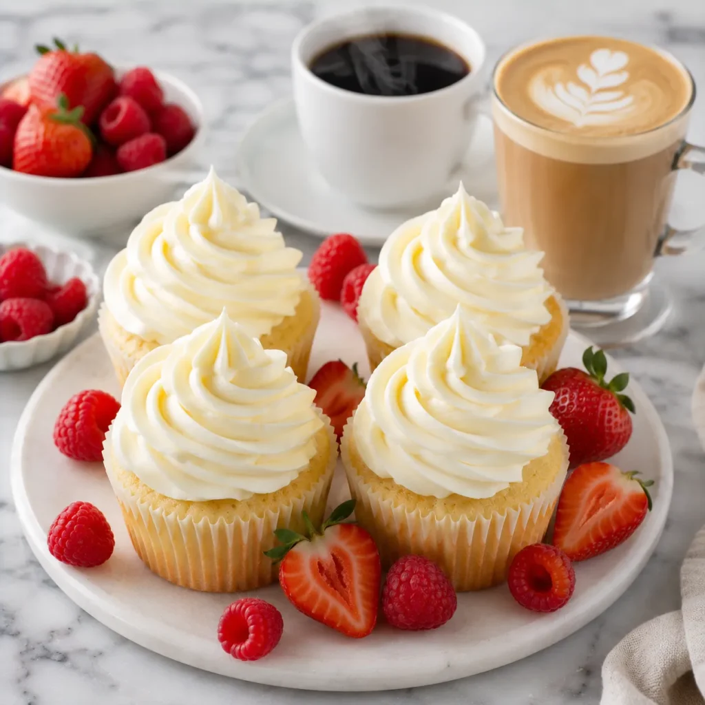 Soft Vanilla Cupcake Recipe for Light Bakery Style Treats 3 serving 48