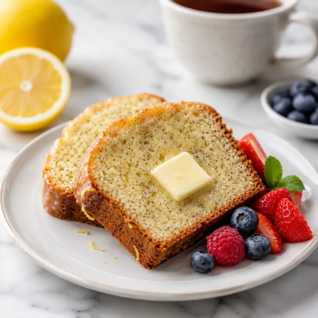 Moist Lemon Poppy Seed Bread Recipe for Bright Citrus Baking 3 servings 30