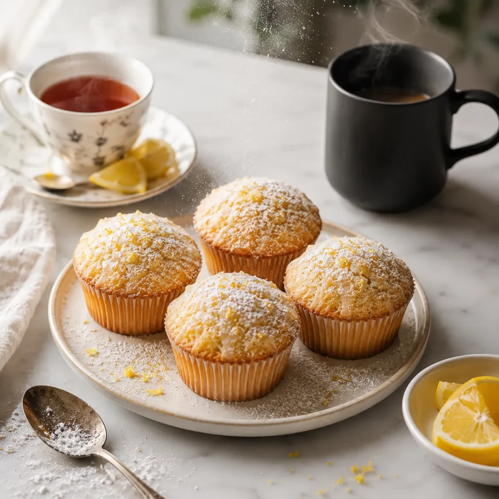 Bright Lemon Muffin Recipe for Fresh Citrus Baking 3 servings 67