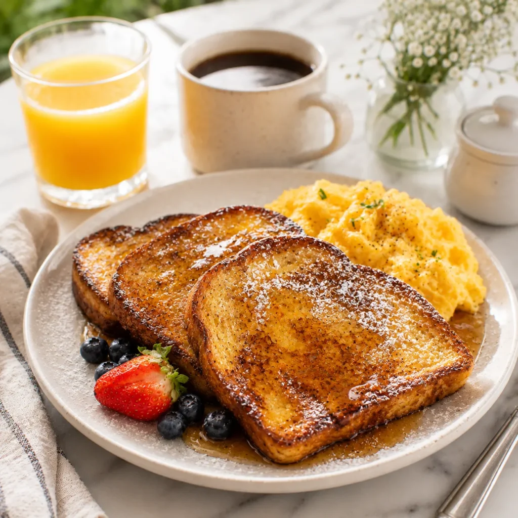 Golden French Toast Recipe for Sweet Morning Breakfast 2 step 47