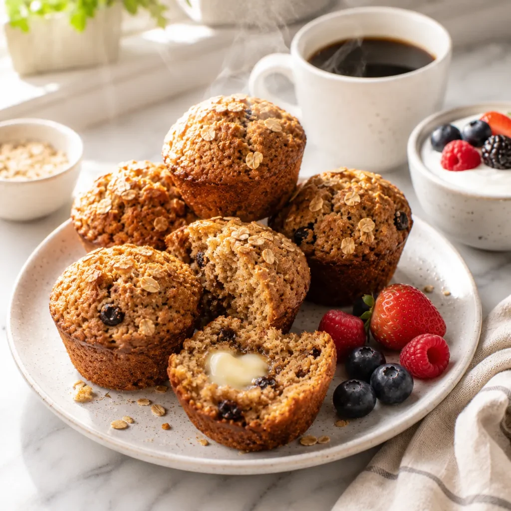 Soft Bran Muffin Recipe for Fiber Rich Breakfast Baking 2 step 48