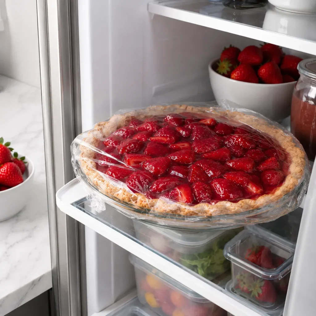 Juicy Strawberry Pie Recipe for Fresh Fruity Dessert 2 step 68