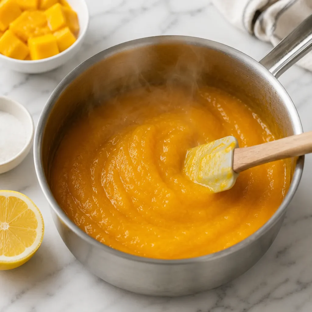 Creamy Mango Cheesecake Recipe for Smooth Tropical Dessert 2 step 84