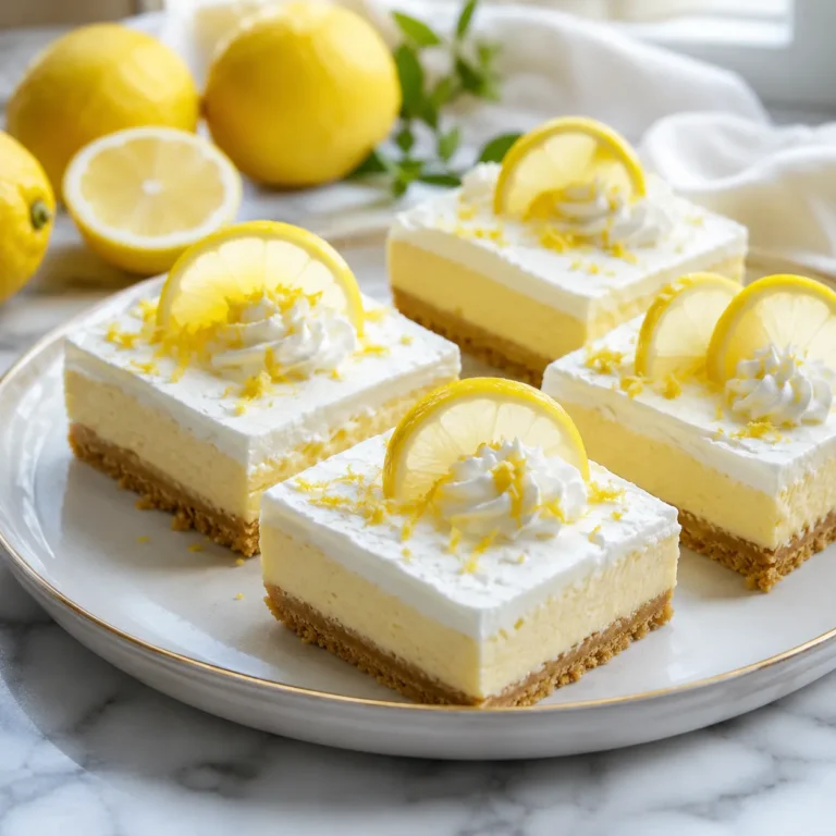 Easy No Bake Lemon Bars Recipe for Bright Citrus Dessert 4 No Bake Lemon Bars Recipe