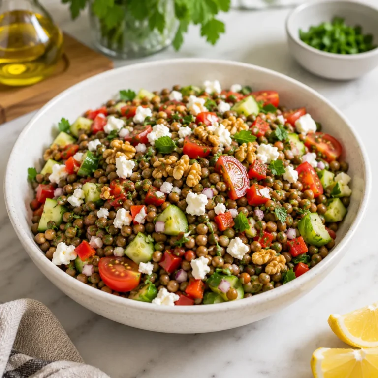 Fresh Lentil Salad Recipe