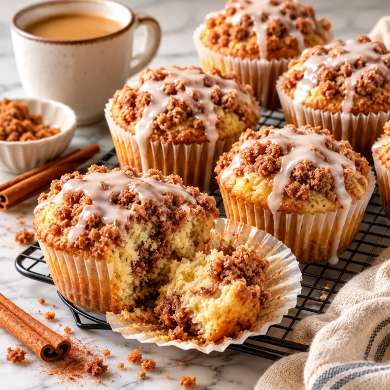 Buttery Coffee Cake Muffin Recipe for Sweet Crumb Topping