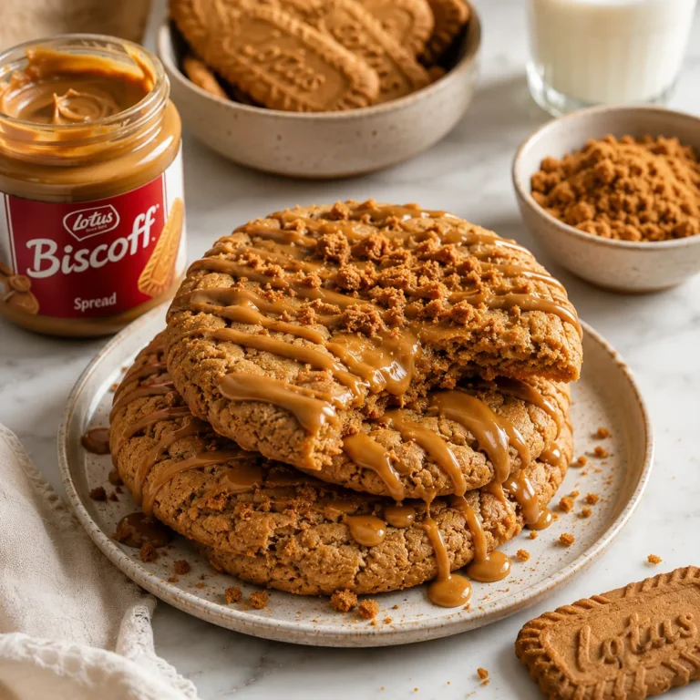 Soft Biscoff Cookie Recipe for Sweet Spiced Caramel Flavor 1 Soft Biscoff Cookie Recipe