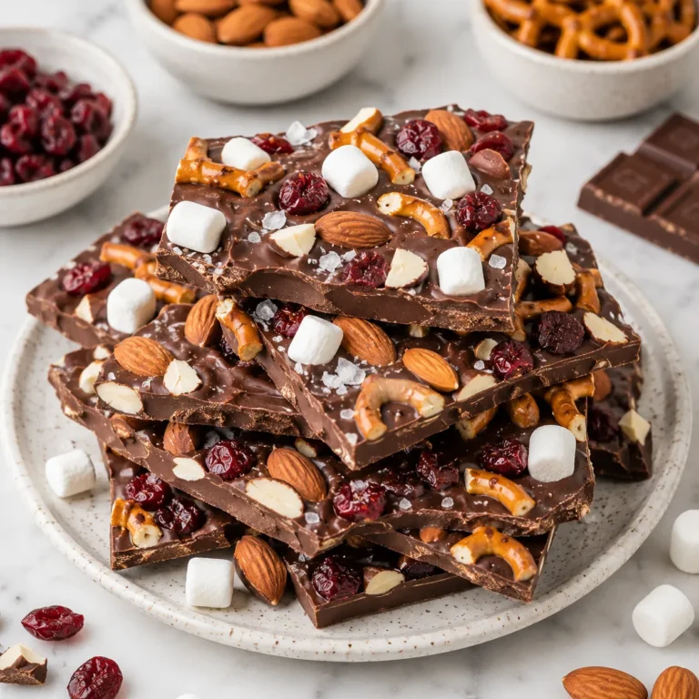 Easy No Bake Chocolate Bark Recipe for Sweet Crunchy Treats 1 Easy No Bake Chocolate Bark Recipe for Sweet Crunchy Treats