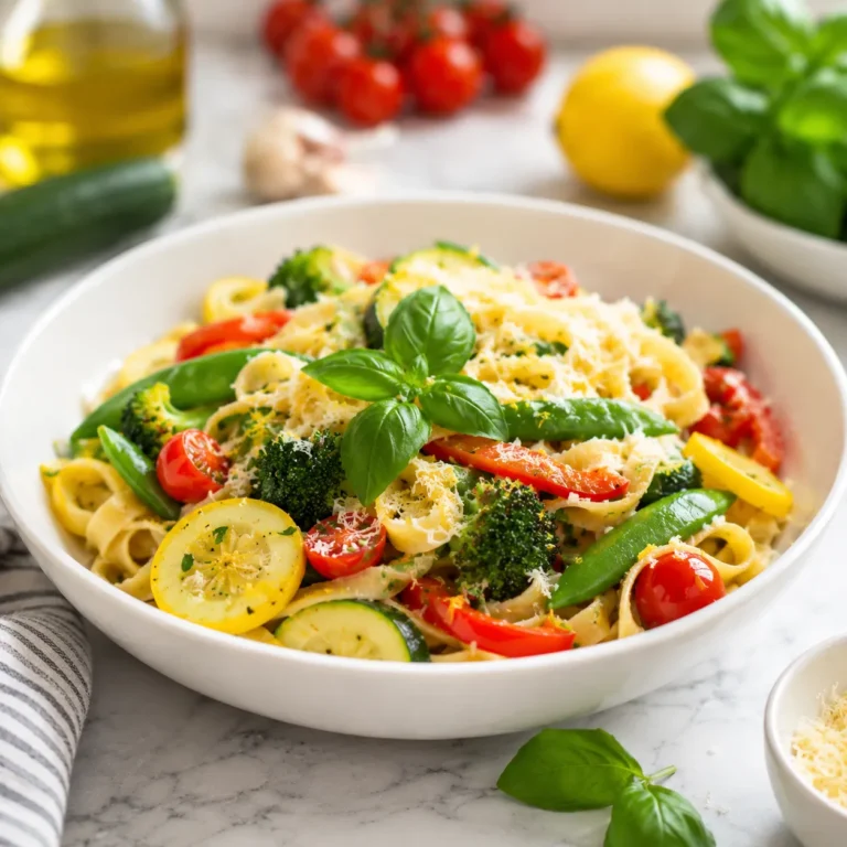 Fresh Pasta Primavera Recipe for Colorful Vegetable Pasta 7 Pasta Primavera Recipe