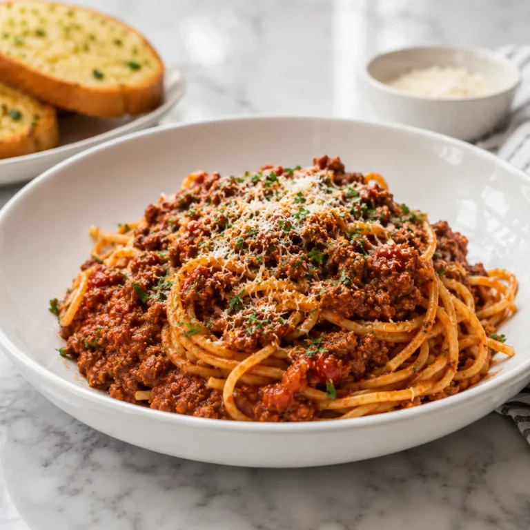 Spaghetti Meat Sauce Recipe