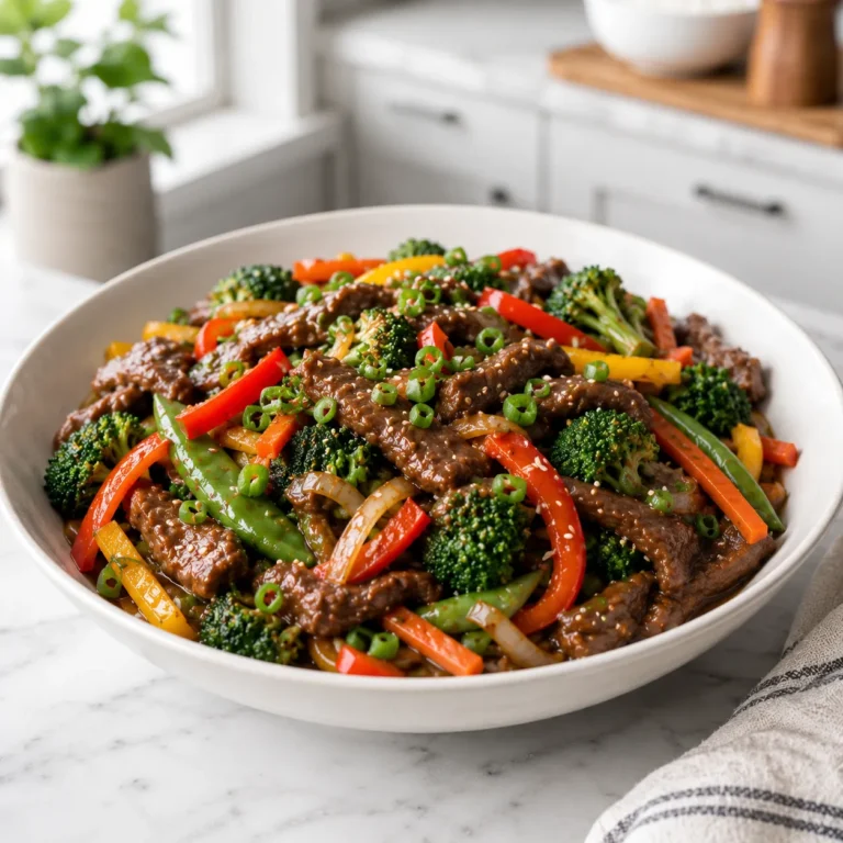 Beef and Vegetable Stir Fry Recipe